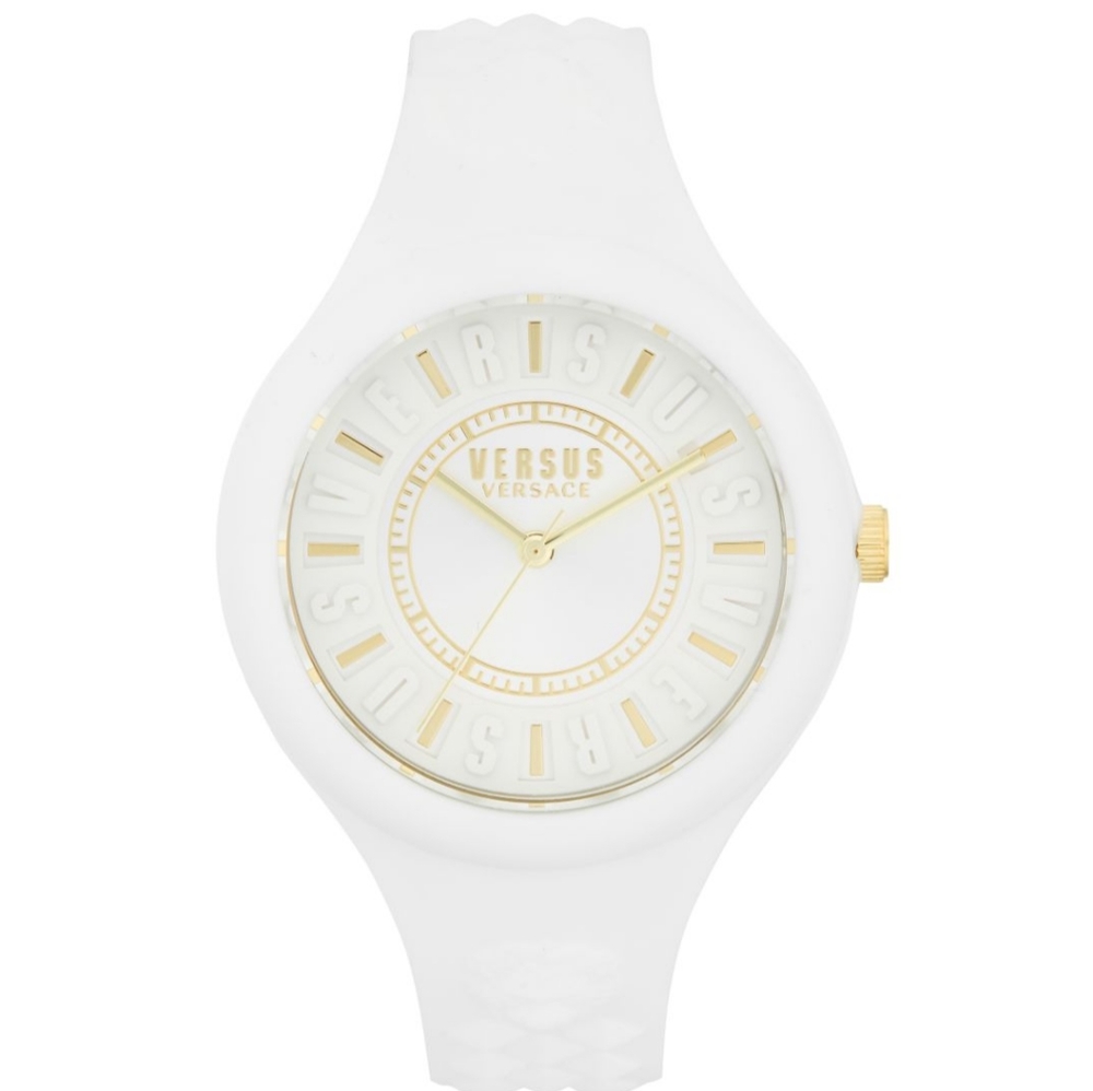 Versace women's fire island watch 39mm white